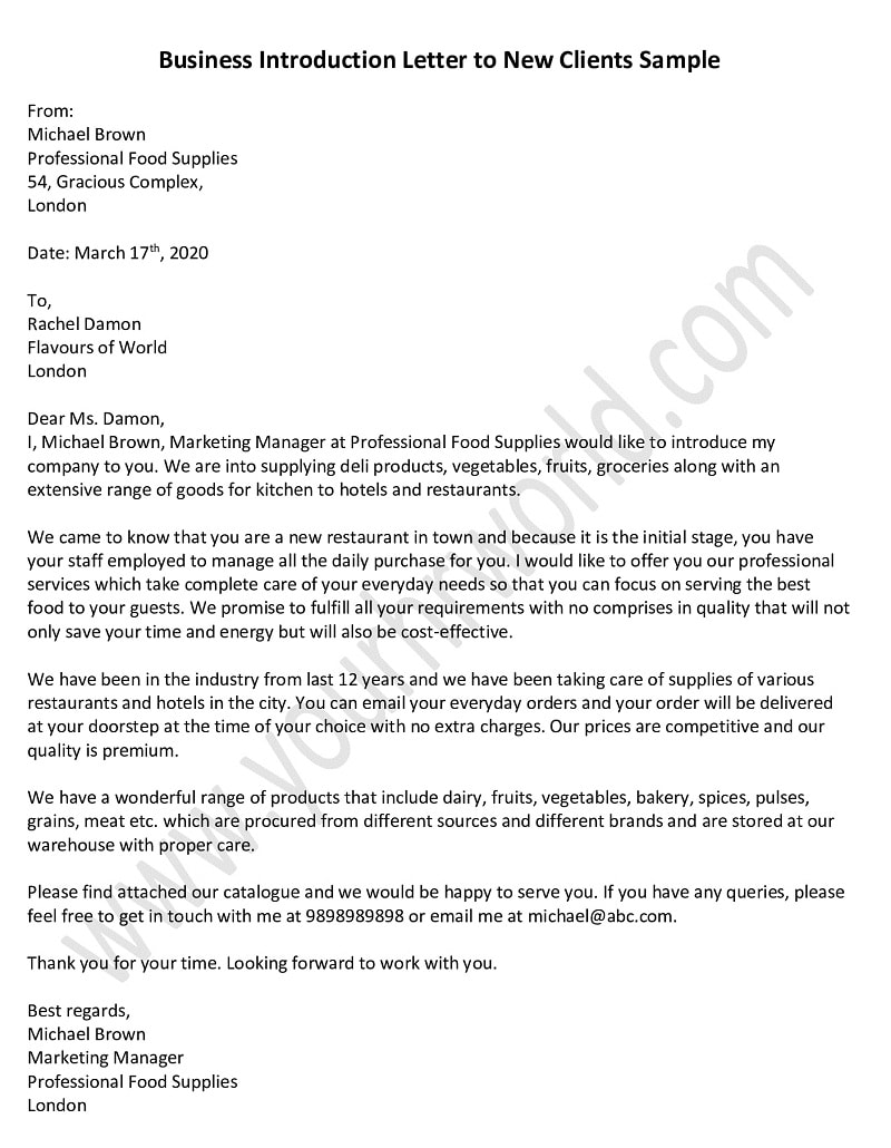 cover letter to approach a company